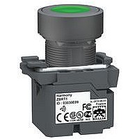 Complete ZB5R Push Button With Transmitter, Green Cap Without Marking