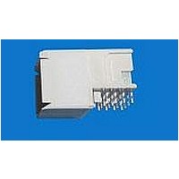 HARD METRIC CONNECTOR, RECEPTACLE, 4POS