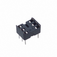 CONN IC SOCKET 6 POS DIP 15AU