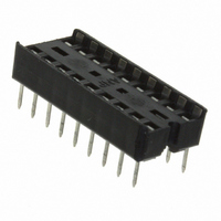 CONN IC SOCKET 18POS DIP 15AU