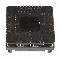 PQFP SOCKET, 100POS, THROUGH HOLE