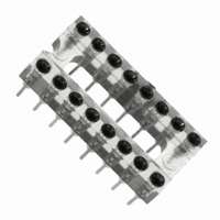 CONN SOCKET IC WSH AWY 16PIN .3"