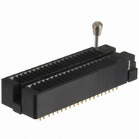 40 PIN ZIF SOCKET, GOLD