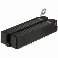 CONN IC SOCKET ZIF 40POS GOLD