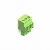 TERM BLOCK SOCKET 3POS 3.81MM GN