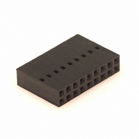 WIRE-BOARD CONN RECEPTACLE 18POS, 2.54MM
