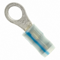 TERMINAL, RING TONGUE, #10, CRIMP, BLUE