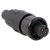 MICRO-CONX CONNECTOR , CABLE END, 4 SOCKET, SOLDER