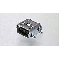 MINI USB TYPE A CONNECTOR, RCPT 5POS SMD