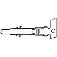 CONTACT, PIN, 20-14AWG, CRIMP