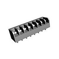 BARRIER STRIP, SINGLE ROW, TRI-BARRIER, 6.35MM, 8 POSITION, 16-30AWG