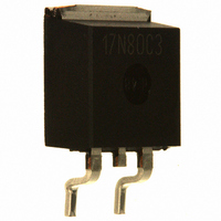 MOSFET N-CH 800V 17A D2PAK