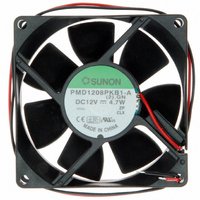 FAN 12VDC 80X20MM 53.0CFM