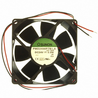 FAN 24VDC 80X25MM 60.0CFM