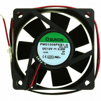 FAN 12VDC 60X20MM 27.5CFM