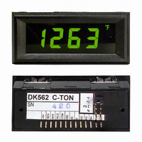 LCD DPM +5V 20V 3.5 DIGIT -GREEN