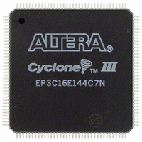 IC CYCLONE III FPGA 16K 144EQFP