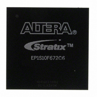 IC STRATIX FPGA 10K LE 672-FBGA