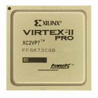 IC VIRTEXIIPRO FPGA 11K 672FBGA