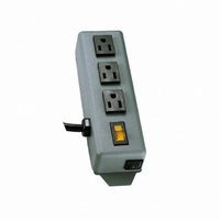 POWER STRIP 7.38"15A 3OUT 6'CORD