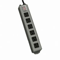 POWER STRIP 12.5" 6OUT 15'CORD