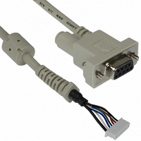 CABLE WITH SERIAL RS232 CONN 96"