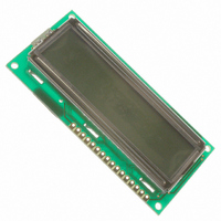 LCD MODULE 16X1 CHARACTER W/LED