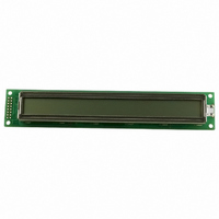 LCD MODULE 40X2 CHARACTER W/LED