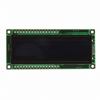 LCD MOD CHAR 2X16 WHT TRANSM