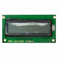 LCD MOD SER CHAR 2X16 Y/G TRANSF