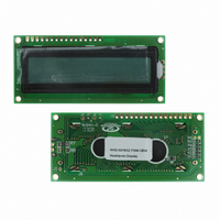LCD MOD CHAR 2X16 TRANSFL