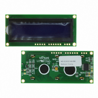 LCD MOD SERIAL 2X16 BLU TRANSM