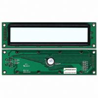 LCD MOD CHAR 1X16 WHITE TRANSFL