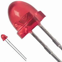 LED 5MM 635NM HE RED TINT LO PRO