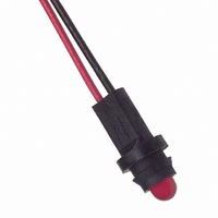 LED 3MM SUP RED 6"LDS REAR PNLMT