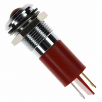 INDICATOR 24V 14MM PROMINENT RED
