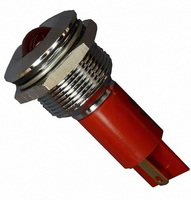 INDICATOR 24V 19MM PROMINENT RED