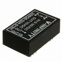 CONVERTER DC/DC 15V 400MA 6W