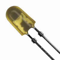 LED 5MM OVAL AMBER 591NM