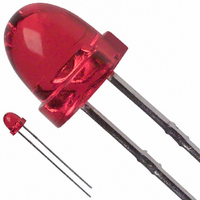 LED 5MM SHORT LENS RED TRANSP