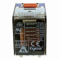 RELAY PWR 4PDT 6A 48VDC