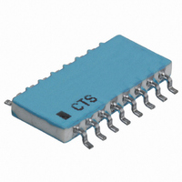 RES-NET ISO 2.0K OHM 16-PIN SMD