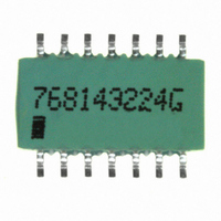 RES-NET ISO 220K OHM 14-PIN SMD