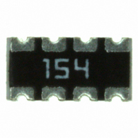 RES ARRAY 150K OHM 8TRM 4RES SMD