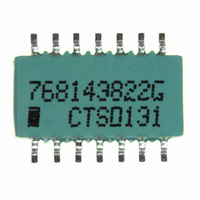 RES-NET ISO 8.2K OHM 14-PIN SMD