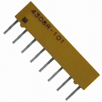 Resistor Network,Thick Film,15KOhms,100WV,2+/-% Tol,-100,100ppm-TC,7808-Case